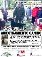 Clase Magistral de adiestramiento canino