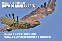 X Maratón Ornitológico y Curso de Iniciación a la Ornitología