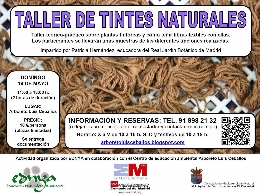 Taller Tintes Naturales en el Arboreto Luis Ceballos