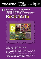 Conferencia "Reciclarte" + Exposición