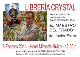 Presentación Libro "El Maestro del Prado" de Javier Sierra