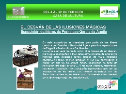 Exposición de títeres de Francisco García de Águila: El desván de las ilusiones mágicas