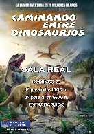 Proyección de la película "Caminando entre dinosaurios"