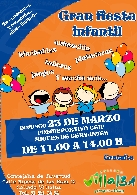 El colegio Miguel de Cervantes acoge este domingo una fiesta infantil