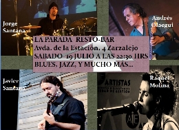 Concierto de Raquel Molina, José Santana, Javier Santana y Andrés Olaegui