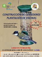 Huella del oso en el Sistema Central, comederos y plantación de encinas