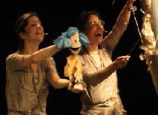 “La niña y la luna” Títeres de Gisela López
