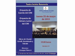 ORQUESTA DE CUERDA Y ORQUESTA DE CÁMARA JUNIOR
