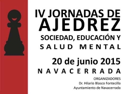 IV Jornadas de Ajedrez de Navacerrada