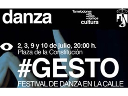 Festival de Danza Contemporánea en la Calle Gesto