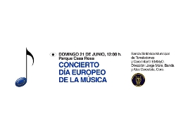 CONCIERTO DÍA EUROPEO DE LA MÚSICA