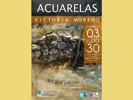 Acuarelas. Una exposición de Victoria Moreno