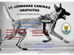 III Jornadas caninas gratuitas