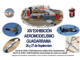 XIV Exhibición Aeromodelismo Guadarrama