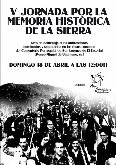 V Jornada por la Memoria Histórica de la Sierra