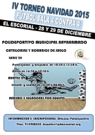 IV Torneo Fútbol Sala 4 contra 4 Navidad 2015
