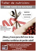 Taller de Nutrición: Come sano en Navidad