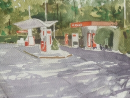 Exposición de Acuarelas "Lugares en San Lorenzo de El Escorial"