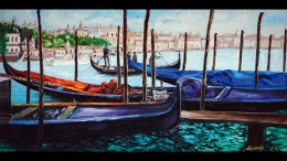Calma y tranquilidad en la pintura de Ángel Casado