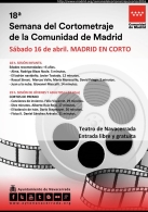 18ª Semana del Cortometraje de la Comunidad de Madrid