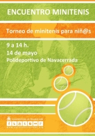 Encuentro minitenis infantil