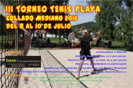 III Torneo Tenis Playa