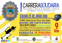 I Carrera Solidaria Para Cuerpos y Fuerzas de Seguridad y vecinos de Los Molinos