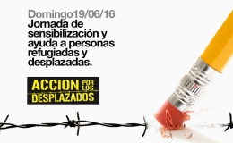 Jornada de sensibilización y ayuda a personas refugiadas y desplazadas