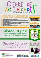 Cierre de actividades 2015-2016