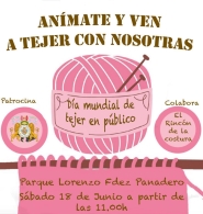 Día Mundial de Tejer en Público