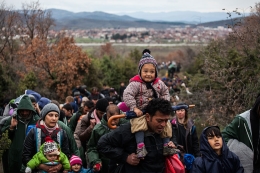 Exposición fotográfica que refleja la dureza del éxodo de los refugiados