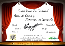 Arias de Ópera y Romanzas de Zarzuela