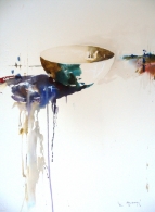 Leandro Antolí. Acuarelas y collages