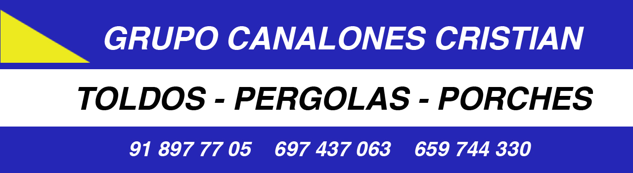 Grupo Canalones Cristian Toldos- Pergolas - Porches