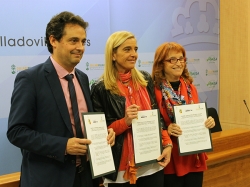 Convenio de Colaboración entre el Ayuntamiento, Apascovi y el CUC Villalba