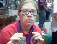 La galapagueña Camino Martínez de la Riva consigue dos medallas de plata en el Campeonato de Europa de Natación Adaptada