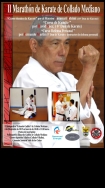 El Maestro de Kárate Yasunari Ishimi en Collado Mediano