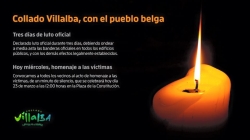 Collado Villalba, con el pueblo belga