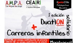 El AMPA del colegio San Miguel, organiza un Duatlón Solidario