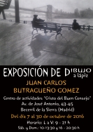 Exposición de dibujos a lápiz de Juan Carlos Butragueño