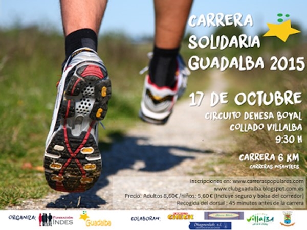 Collado Villalba acoge este sábado la primera carrera solidaria “Corre con nosotros”