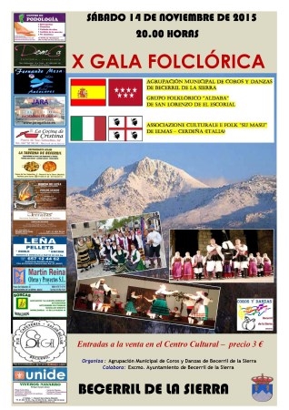 La Gala Folclórica de Becerril de la Sierra celebra su 10ª edición