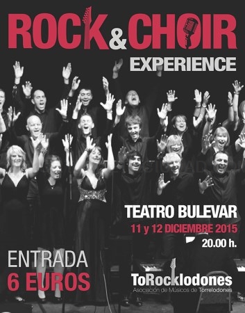 Próxima actuación en Torrelodones "Rock & Choir"