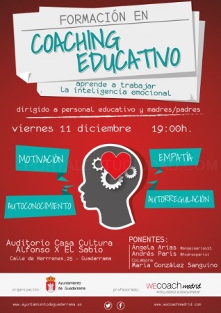 Un taller de inteligencia emocional mostrará a madres, padres y profesionales los beneficios de las emociones en la aducación