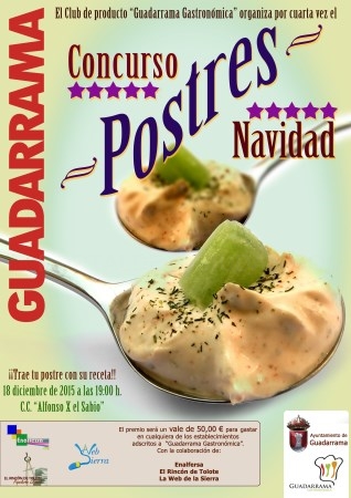 Guadarrama pone en marcha su navidad más deliciosa con el IV Concurso de Postres de “Guadarrama Gastronómica”