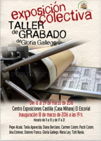 Exposición colectiva del Taller de Grabado de Gloria Gallego