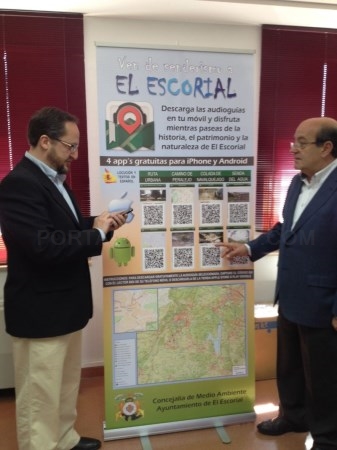 El Escorial presenta cuatro audioguías para fomento del senderismo
