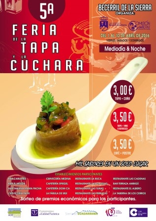 V Feria de la Tapa y la Cuchara ! de Becerril de la Sierra