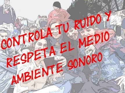 ¡Baja el volumen!
