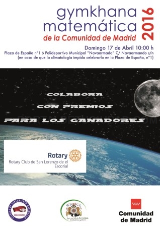 El Escorial albergará la Gymkhana Matemática de la Comunidad Madrid